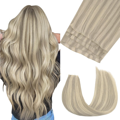 GOO GOO Genius Weft Hair Extensions front view in packaging