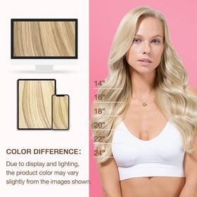 GOO GOO Genius Weft Hair Extensions in different colour options