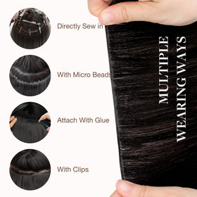 GOO GOO Genius Weft Hair Extensions in natural hair