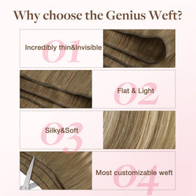 GOO GOO Genius Weft Hair Extensions lifestyle use