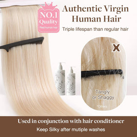 GOO GOO Genius Weft Hair Extensions packaging
