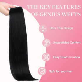 GOO GOO Genius Weft Hair Extensions side view