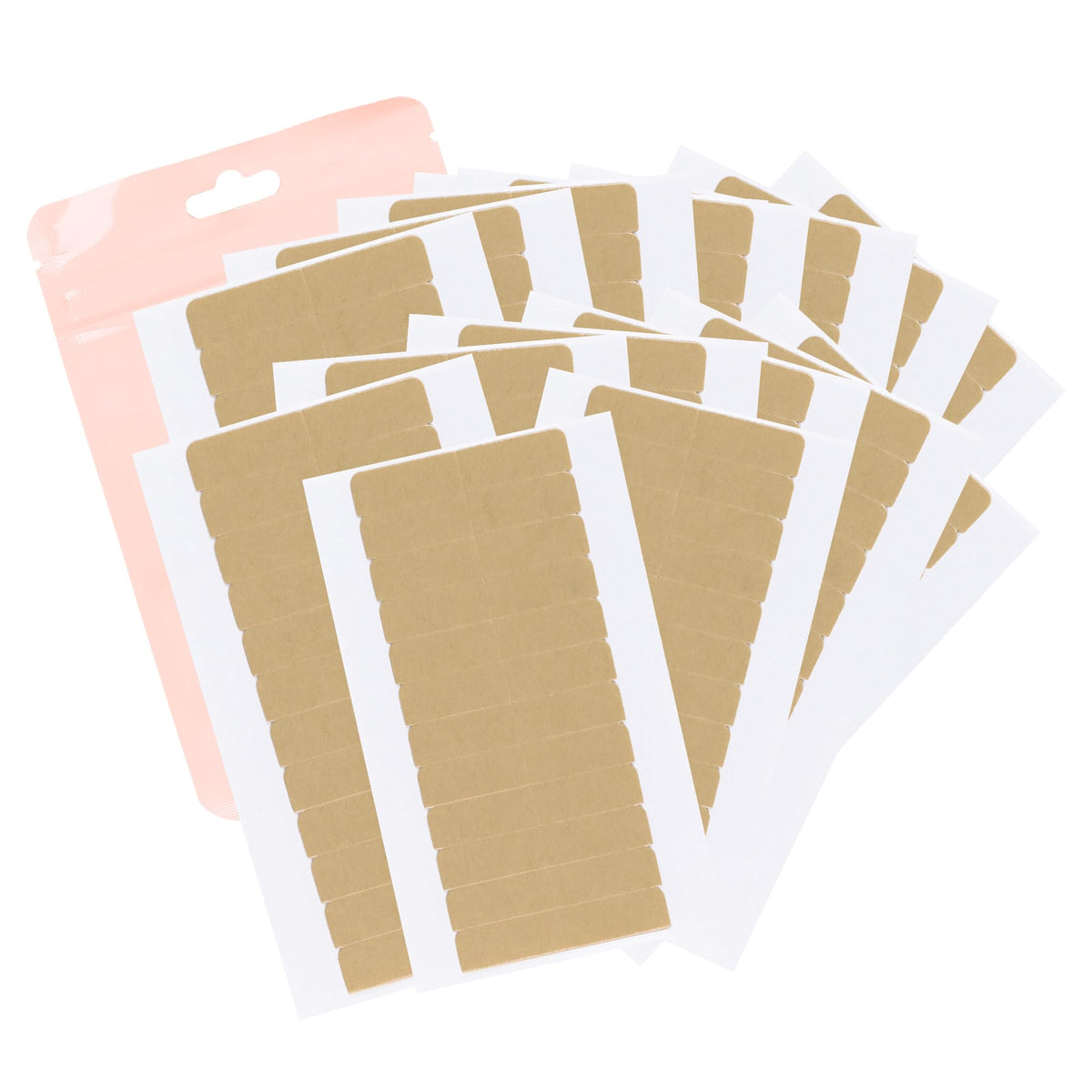 GOO GOO Hair Extension Double Sided Tape Tabs 180 Pcs front view