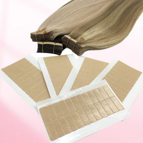GOO GOO Hair Extension Tape Tabs 180 Pcs with dimensions