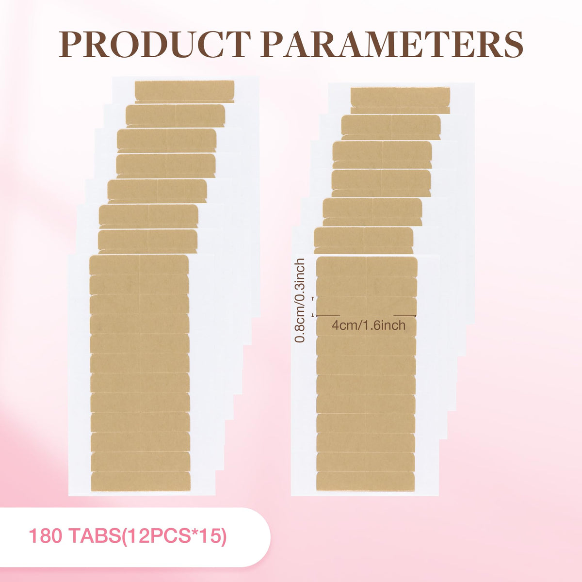 GOO GOO Hair Extension Tape Tabs packaging