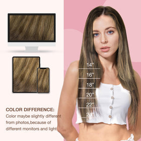 GOO GOO hair extensions 24-inch length comparison