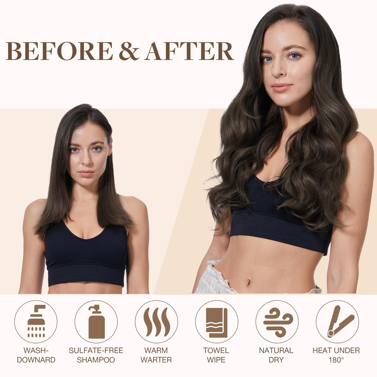 GOO GOO hair extensions care manual