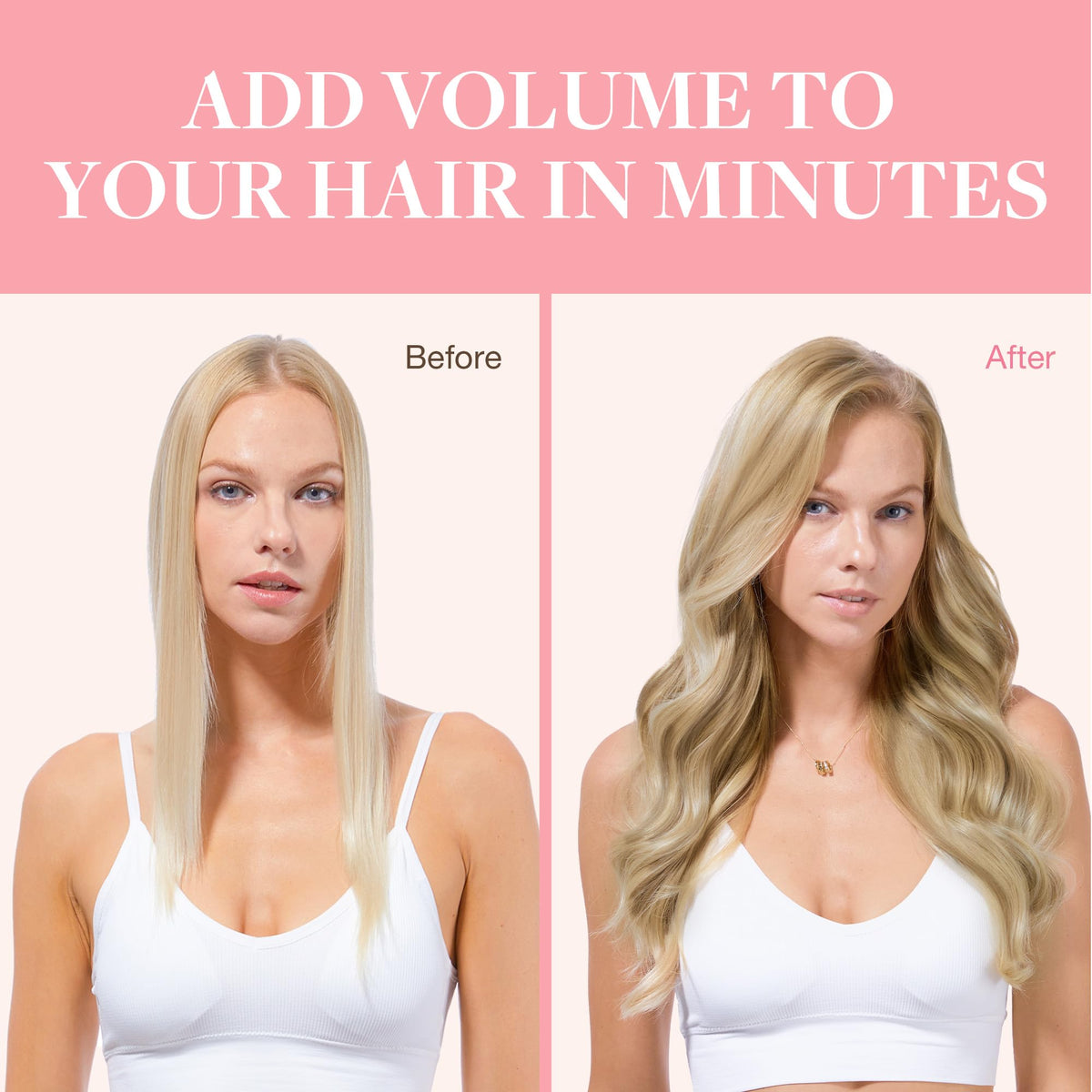 GOO GOO hair extensions displayed in various shades