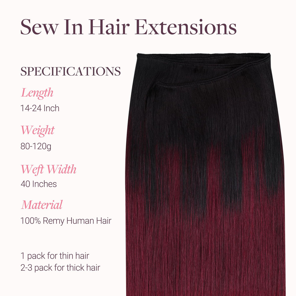 GOO GOO Hair Extensions in natural light