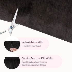 GOO GOO hair extensions showing hand-tied craftsmanship