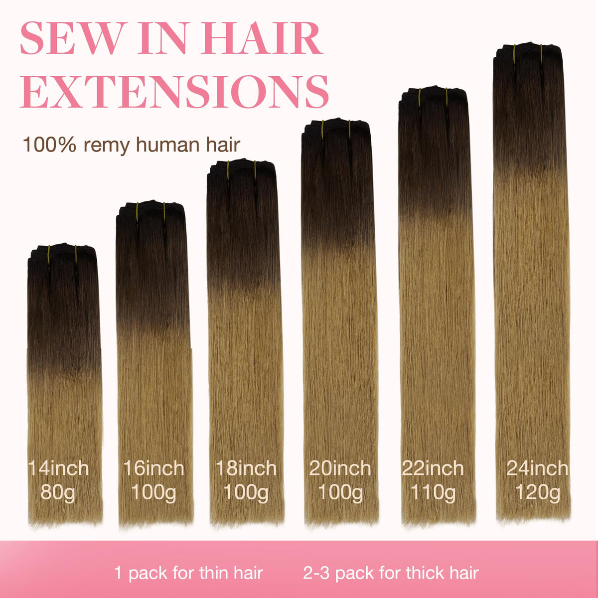 GOO GOO hair extensions smooth and shiny appearance