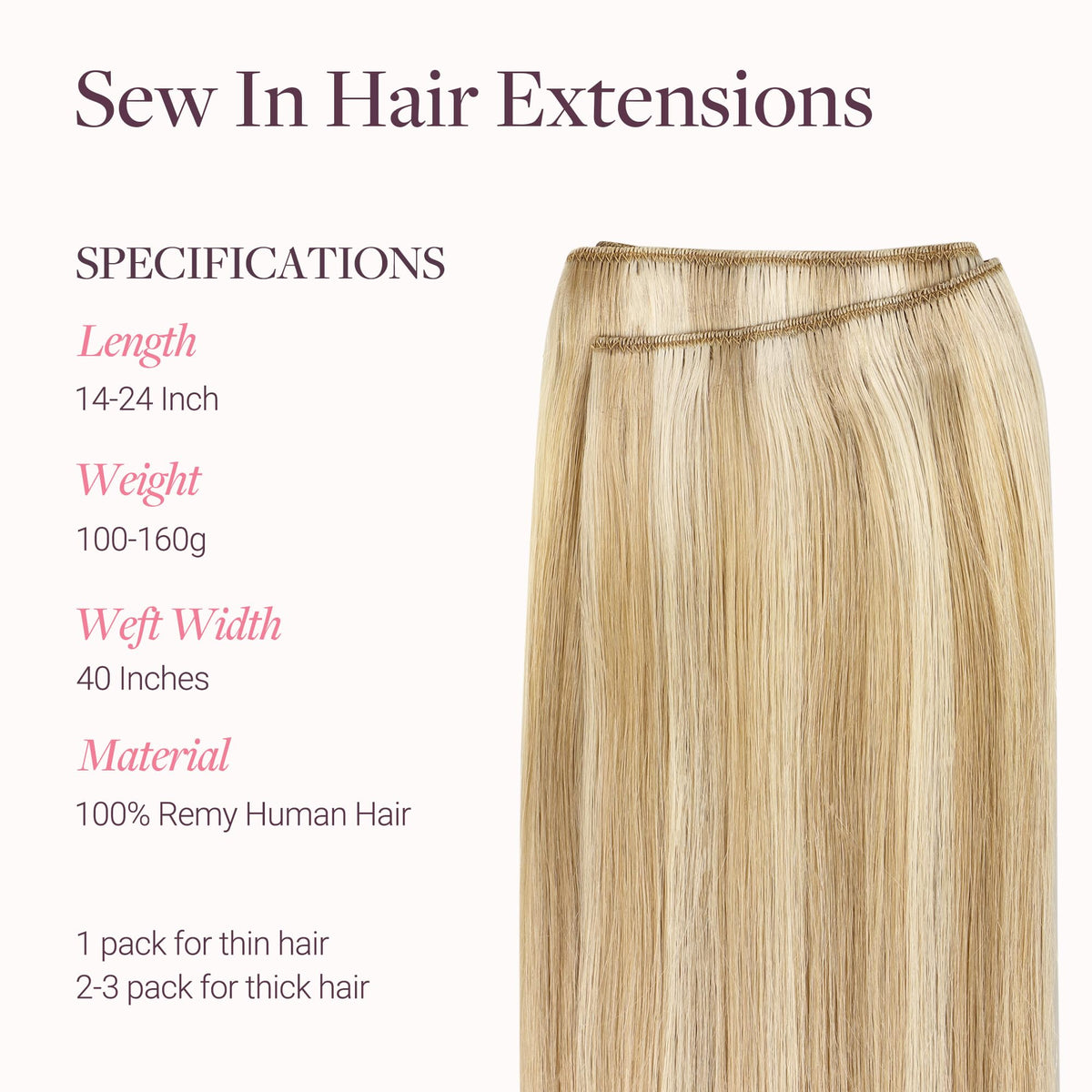GOO GOO Hair Extensions styled in hair