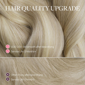 GOO GOO hair extensions with a natural blend