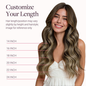 GOO GOO Micro Beaded Weft Hair Extensions different colour options