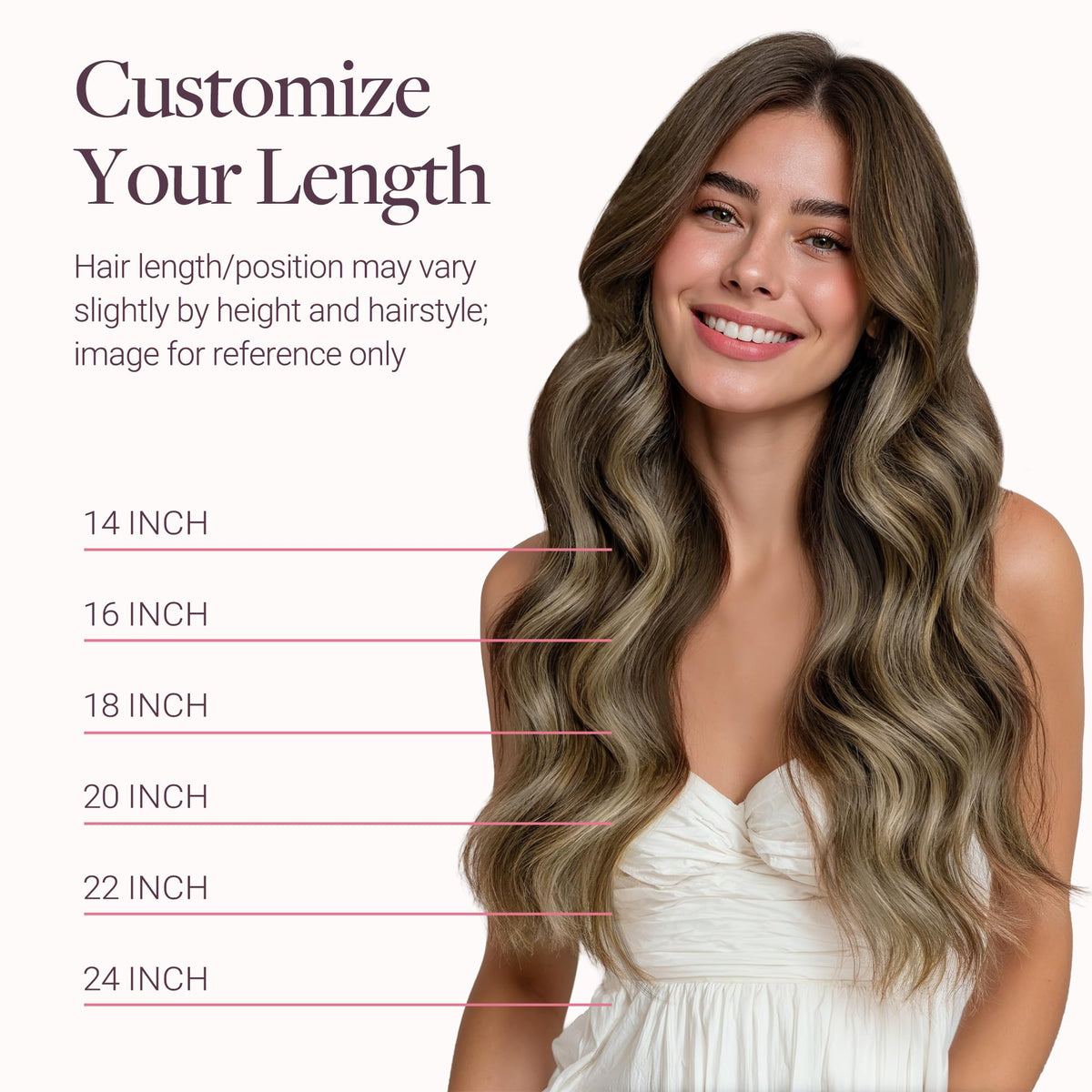 GOO GOO Micro Beaded Weft Hair Extensions ready for use