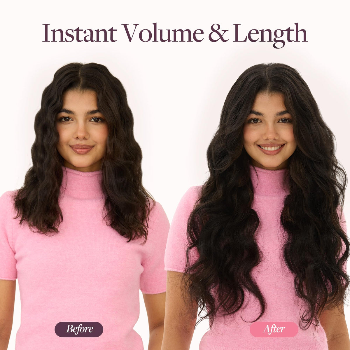 GOO GOO Micro Beaded Weft Hair Extensions with packaging