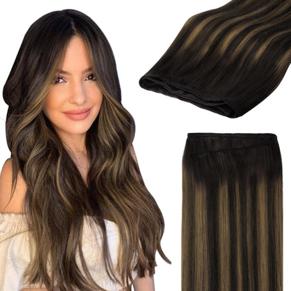 GOO GOO Sew In Hair Extensions 16In front view