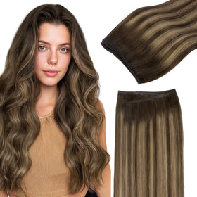 GOO GOO Sew In Hair Extensions 20In front view