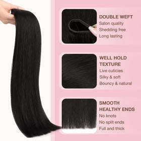 GOO GOO Sew In Hair Extensions 20In in various styling options