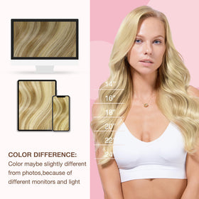 GOO GOO Sew In Hair Extensions in a hairstyle