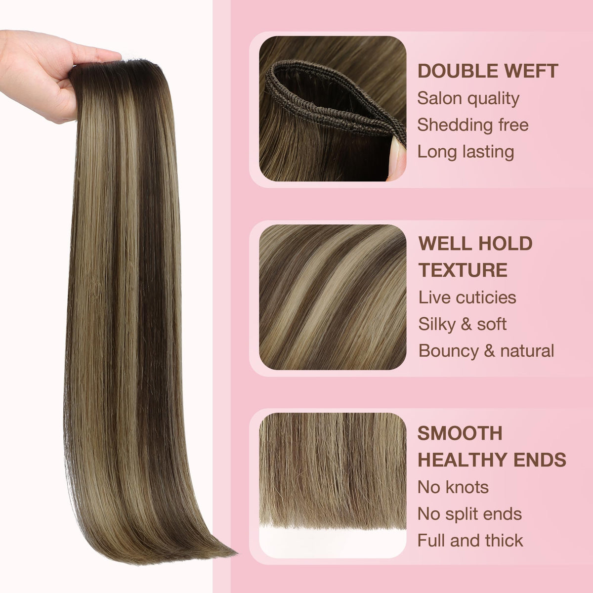 GOO GOO Sew In Hair Extensions packaging