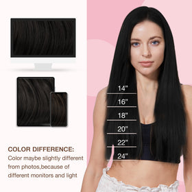 GOO GOO Sew In Hair Extensions with styling tools