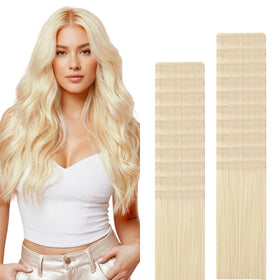 GOO GOO Tape in Hair Extensions 16inch front view