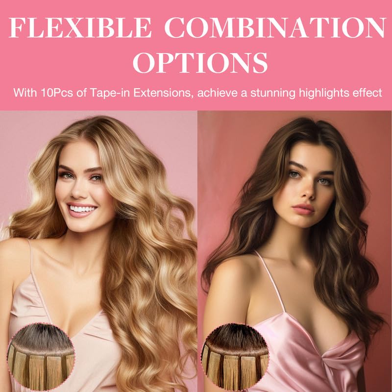 GOO GOO Tape in Hair Extensions 18 inch packaging