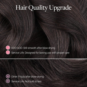 GOO GOO Tape in Hair Extensions 18" Natural Black packaging