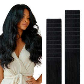 GOO GOO Tape in Hair Extensions 18inch front view