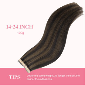 GOO GOO Tape in Hair Extensions 20 inch styling options