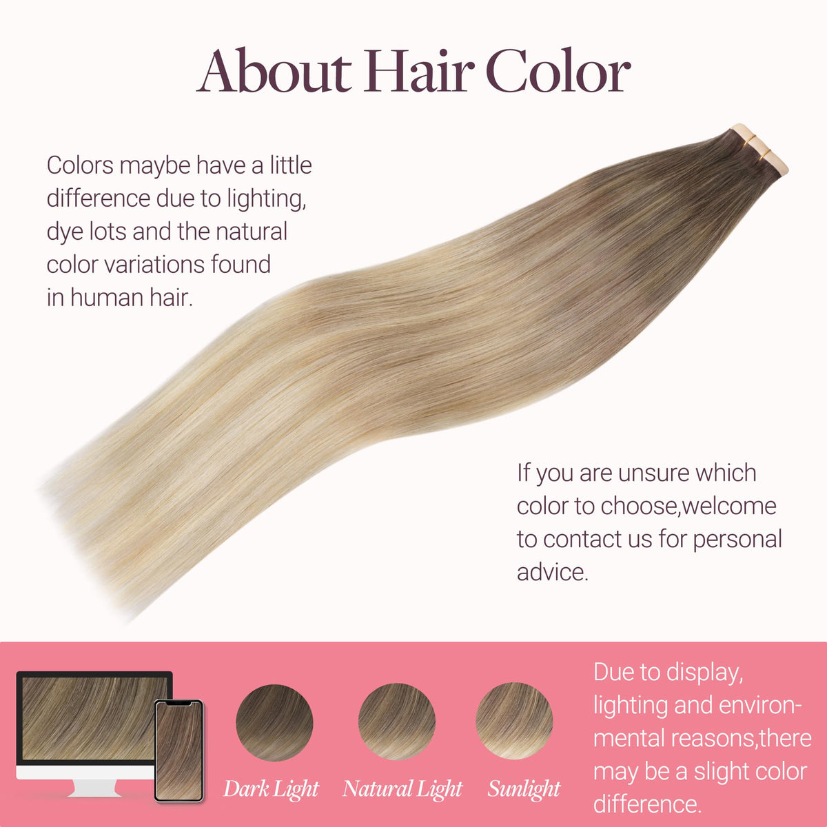 GOO GOO Tape in Hair Extensions 20 pieces packaging