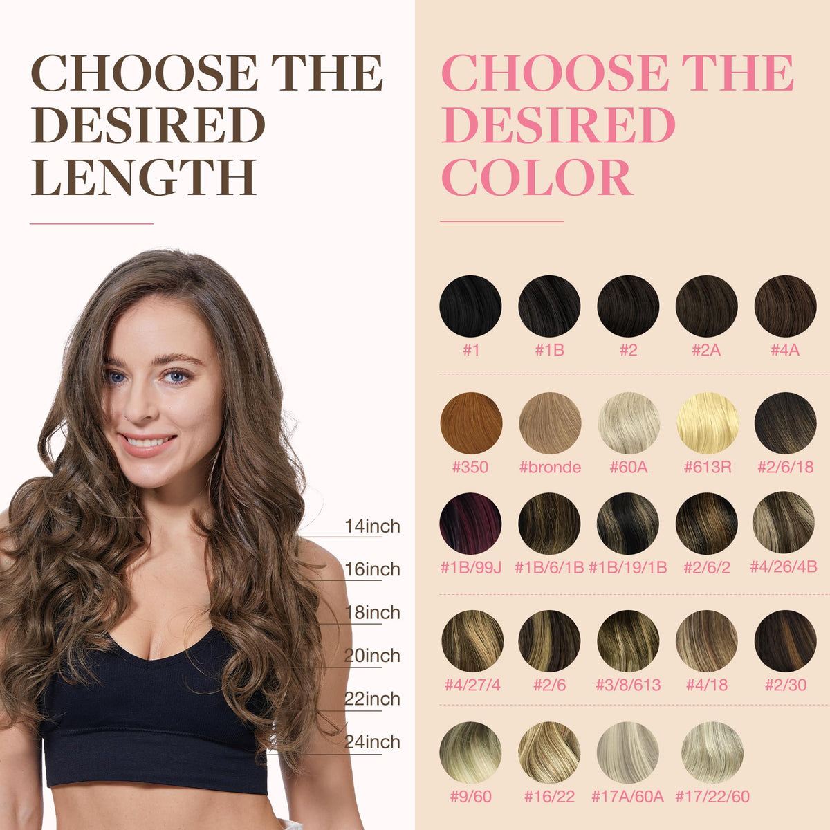 GOO GOO Tape in Hair Extensions 20pcs #5 Light Ash Brown