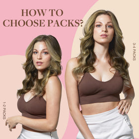 GOO GOO Tape in Hair Extensions 26 inch application process