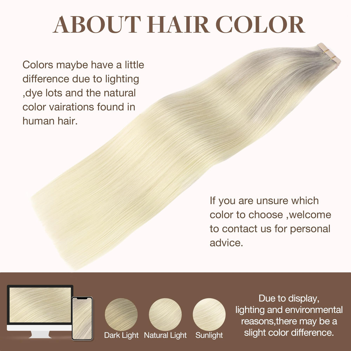 GOO GOO Tape in Hair Extensions 40pcs pack