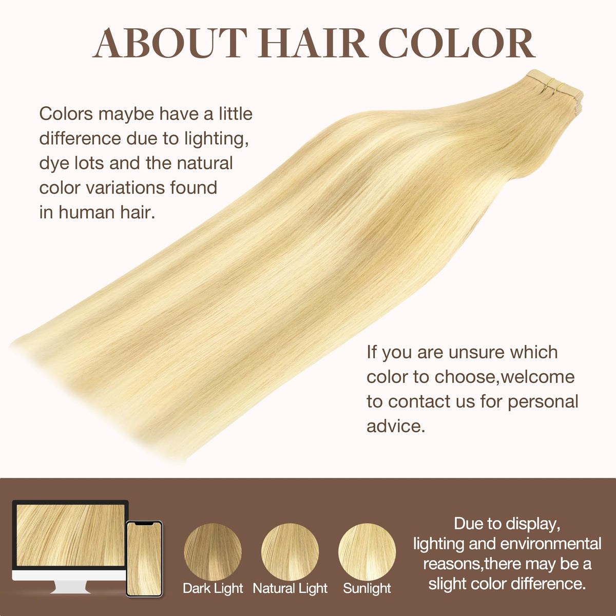 GOO GOO Tape in Hair Extensions application process