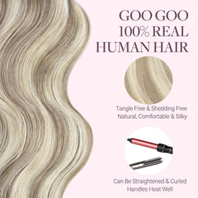 GOO GOO Tape in Hair Extensions color #18F/60A