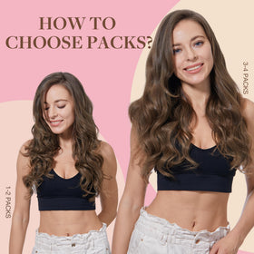 GOO GOO Tape in Hair Extensions color match service example