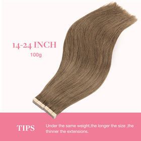 GOO GOO Tape in Hair Extensions color match service example