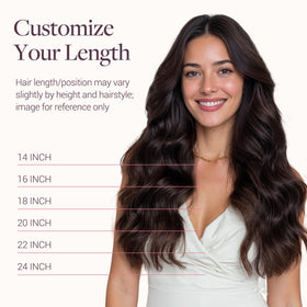 GOO GOO Tape in Hair Extensions displayed on a flat surface