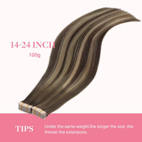 GOO GOO Tape in Hair Extensions displayed on a mannequin