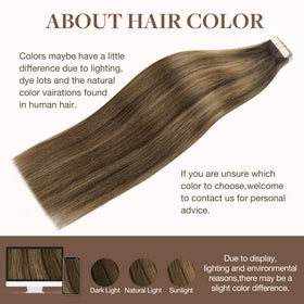 GOO GOO Tape in Hair Extensions in a stylish hairstyle