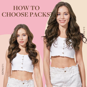 GOO GOO Tape in Hair Extensions in different lengths