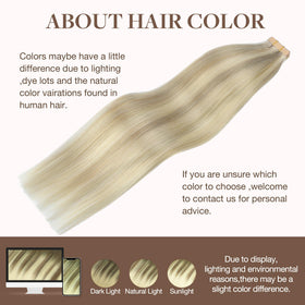 GOO GOO Tape in Hair Extensions in different lengths