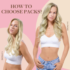 GOO GOO Tape in Hair Extensions in natural light
