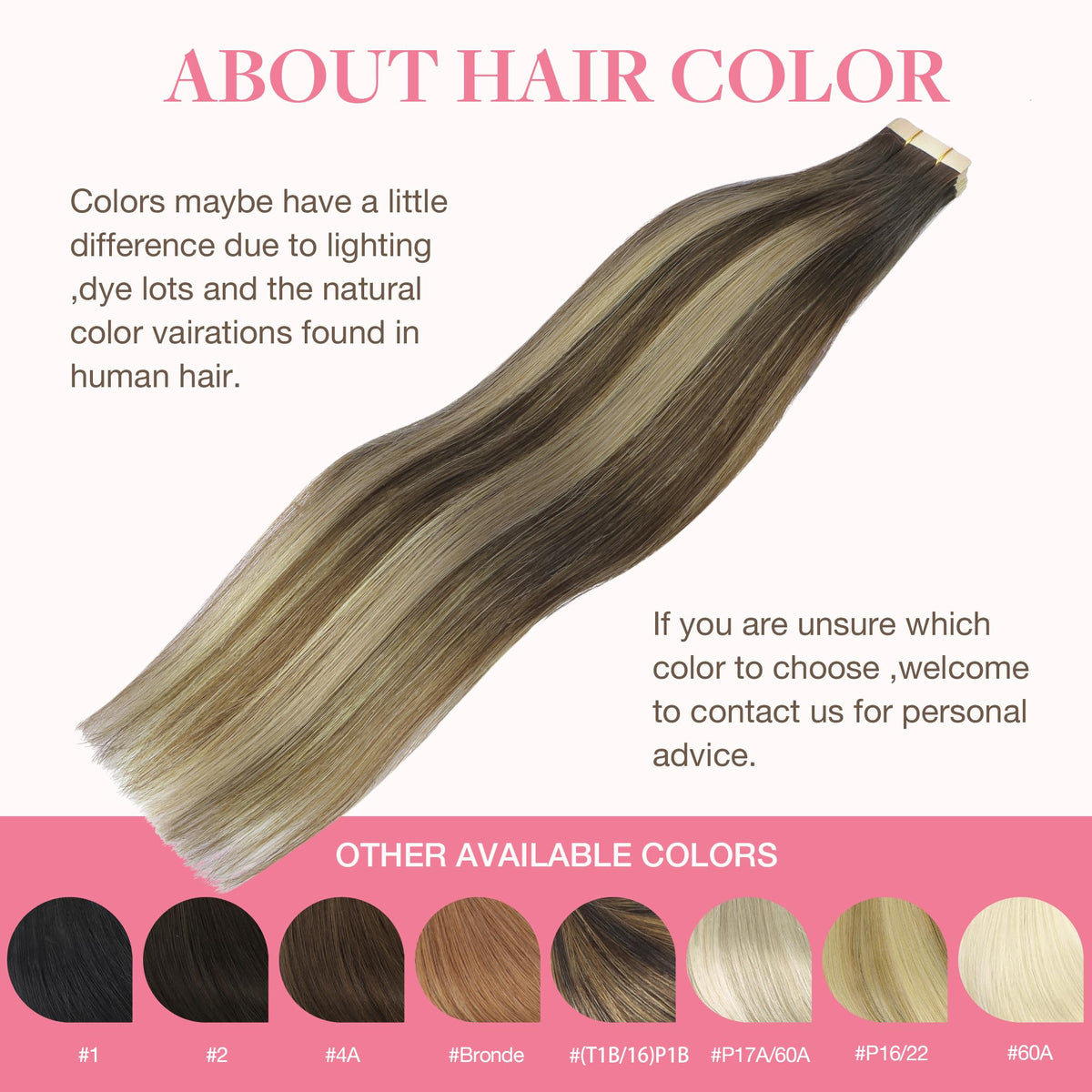 GOO GOO Tape in Hair Extensions installation process