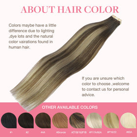 GOO GOO Tape in Hair Extensions installation process