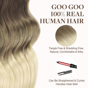 GOO GOO Tape in Hair Extensions length comparison