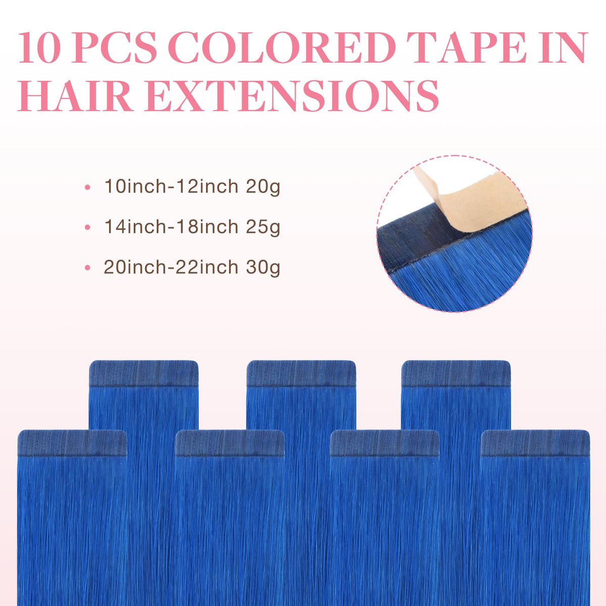 GOO GOO Tape In Hair Extensions packaging