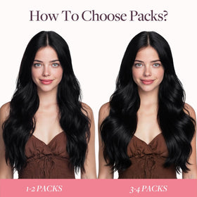 GOO GOO Tape in Hair Extensions packaging details
